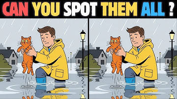 Spot the Difference – Simple but Tricky Visual Puzzles