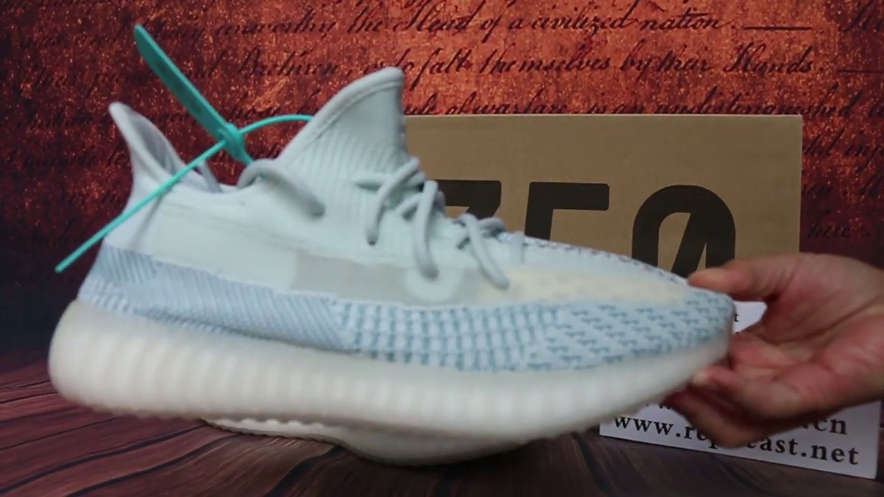 yeezy cloud white fake