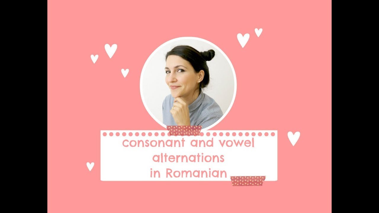 Q&A: consonant and vowel alternations in Romanian