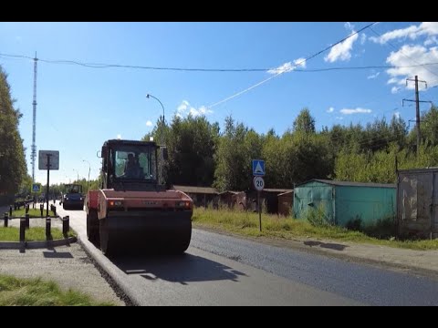 В Нижневартовске при строительстве дорог применяют новые технологии