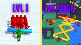 PUSH 'EM ALL MAX LEVEL GAMEPLAY!! SATISFYING PUSH MAX EVOLUTION!!