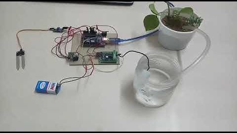 Smart Irrigation System using IOT - Project