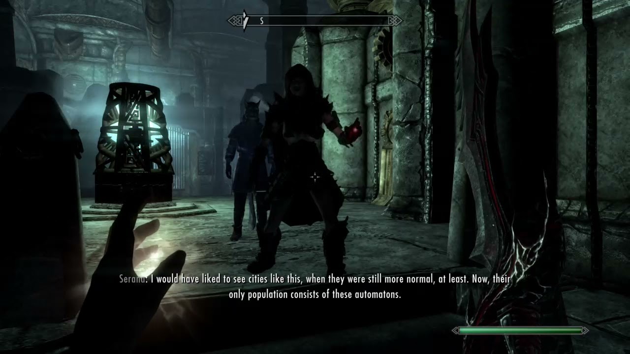 Serana dialogue add on: Dwemer City Commentary.