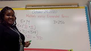 Multiplying Using Expanded Form