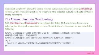 Famous Understanding the Differences Between CharUpper and CharUpperW in Delphi 10.3 and 10.4 Net Worth