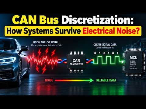 CAN Bus Discretization: How Systems Survive Electrical Noise?