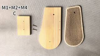 2.1m Wall Cat Tree Installation Video