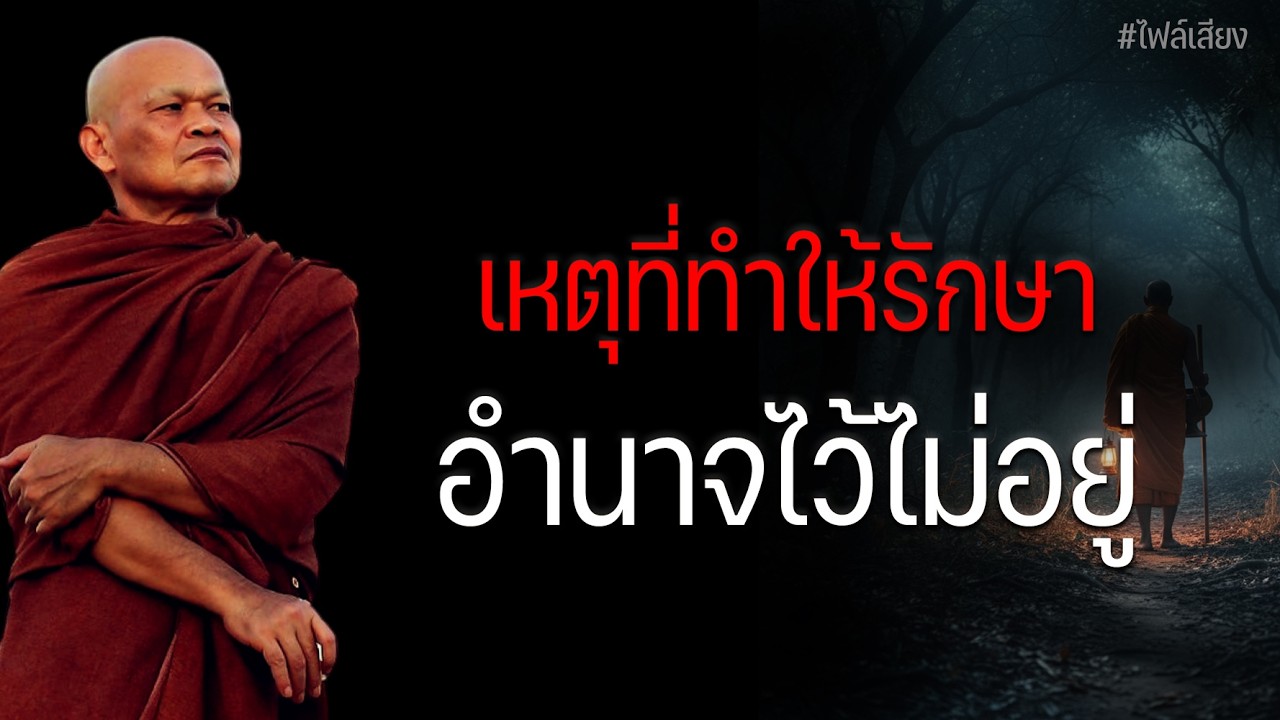 เหตุที่ทำให้ รักษาอำนาจไว้ไม่อยู่ #หลวงพ่อมานพ