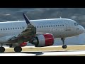 Airbus A320CEO vs. A320NEO sound @LOWI