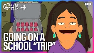 Judy and Kima Accidentally Take Edible Gummies on a School Trip | The Great North