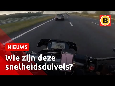 Motorrijders rijden van Breda naar Rotterdam in 11 minuten | Omroep Brabant