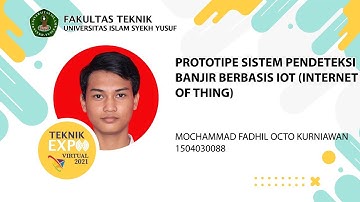 Prototipe Sistem Pendeteksi Banjir Berbasis IoT Menggunakan Waterflow Sensor dan Water Level Sensor