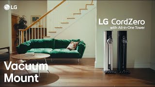 Lg Cordzero All-In-One Tower Vacuum Mount