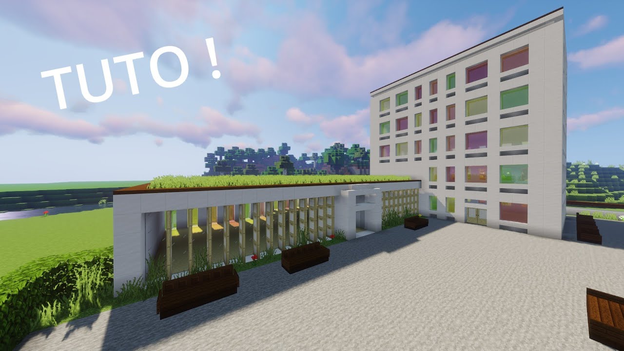 TUTO #55 | Comment Faire une École Moderne sur MINECRAFT !? - YouTube