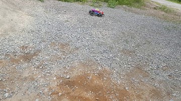 Traxxas Stampede 4x4 vxl / First Bash and jump vid / "SkogsRC"