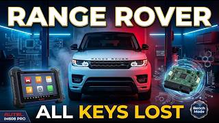 Range Rover 2015–2018 ALL KEYS LOST 🔥 Bench Mode Key Programming with Autel IM608 Pro