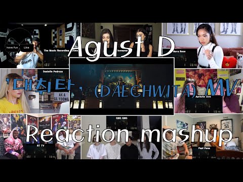 Agust D '대취타' (DAECHWITA) MV reaction mashup