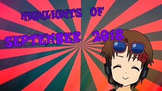 Highlights of September 2018