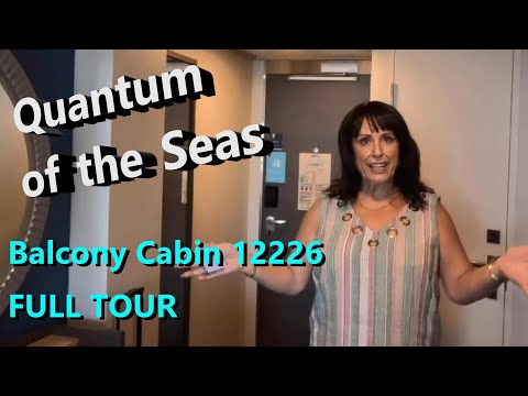 Royal Caribbean Quantum of the Seas - Balcony Cabin 12226 Full Tour Video Thumbnail
