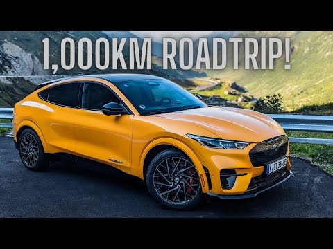 1,000KM IN 480BHP FORD MUSTANG MACH-E GT | My First EV Roadtrip