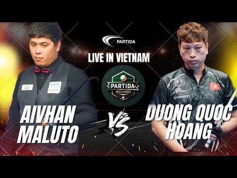 Finals 🔴 LIVE| Aivhan Maluto 🆚 Duong Quoc Hoang Race 13 | Partida Billiards
