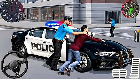 Police Car Chase Simulator 3D Game - Real Cop Cars Driving Simulator 2025 - Android GamePlay