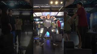 Jaja Vankova drops Krump round at Snowglobe Perspective dance studio in Los Angeles