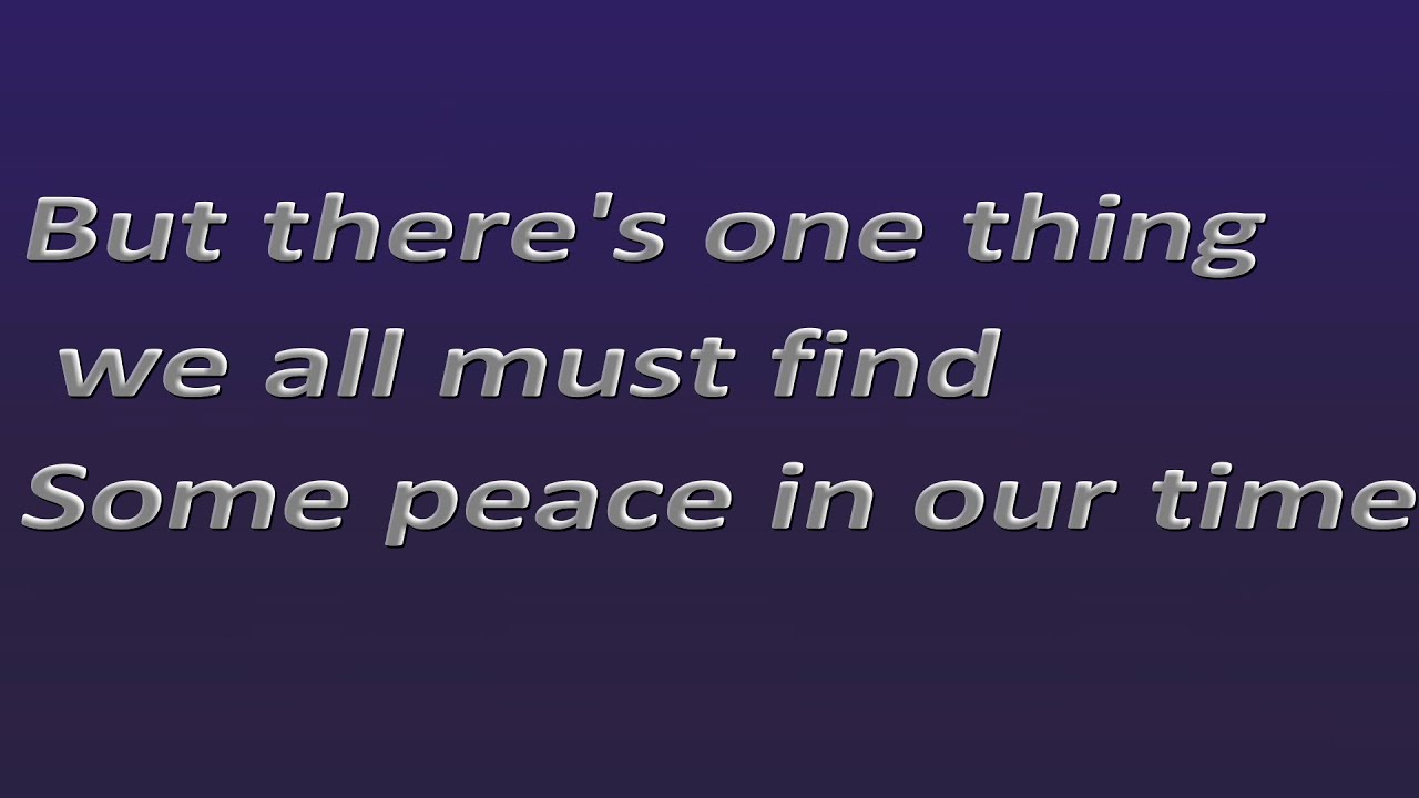 Absolute Reality by The Alarm (Lyric Video)