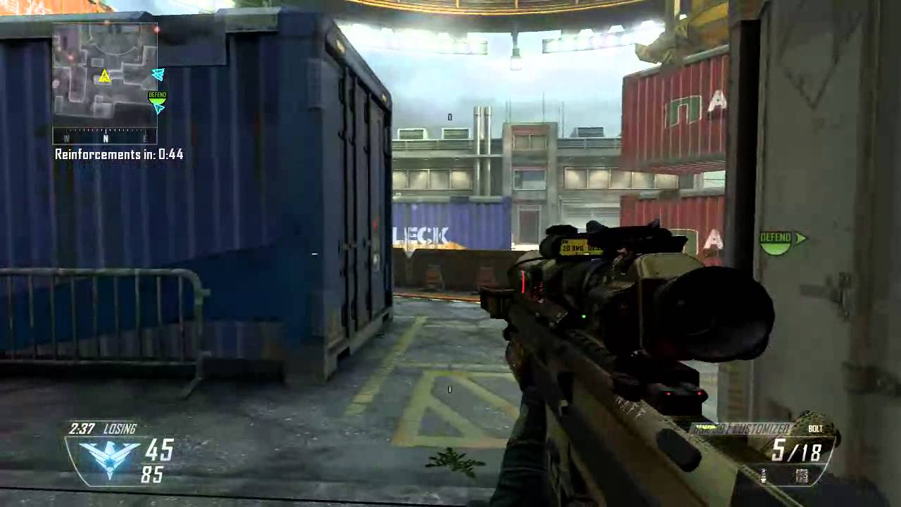 BO2 12 man headquarters save w/ dual band sniper