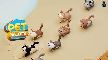 Idle Pet Shelter - Cat Rescue First Gameplay Walkthrough | Android / iOS