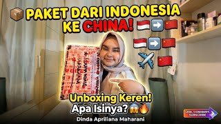 Obat Kangen Rumah! Paket Spesial dari Indonesia Udah Sampe China!' 🥹❤️🇮🇩