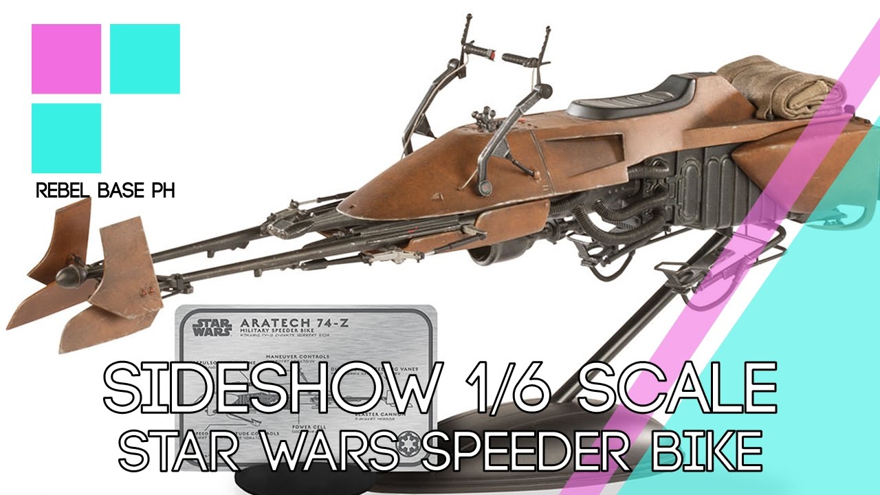 REVIEW: Sideshow Collectibles Star Wars 1/6 Scale Speeder Bike