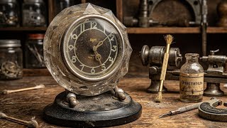 How i restored a crystal Mayak clock (USSR, 1975)
