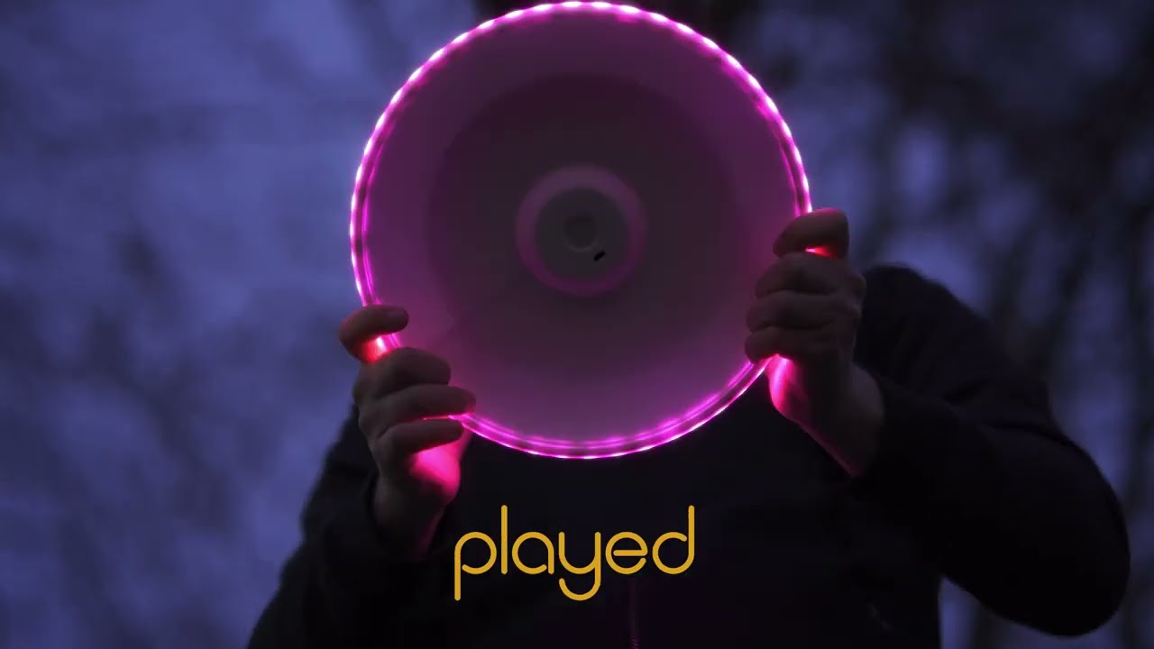 miBee - night glow frisbee