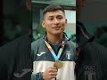 Qué emocionante momento para los atletas de Levantamiento de Pesas, Henry Esquivel y Beverly De León