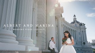 Albert and Marina. Wedding video 1/09/2017