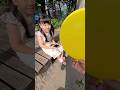 bing chilling balloon 😀💗Suzu koto Family💗 #bingchilling #fyp #family #cute #shorts
