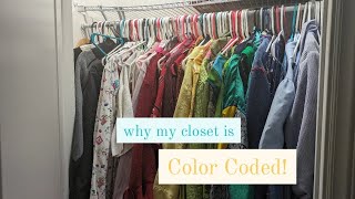 Why my closet is color coded