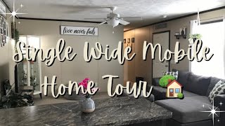 MOBILE HOME TOUR | SINGLE WIDE MOBILE HOME TOUR | 2016 SINGLE WIDE MOBILE HOME