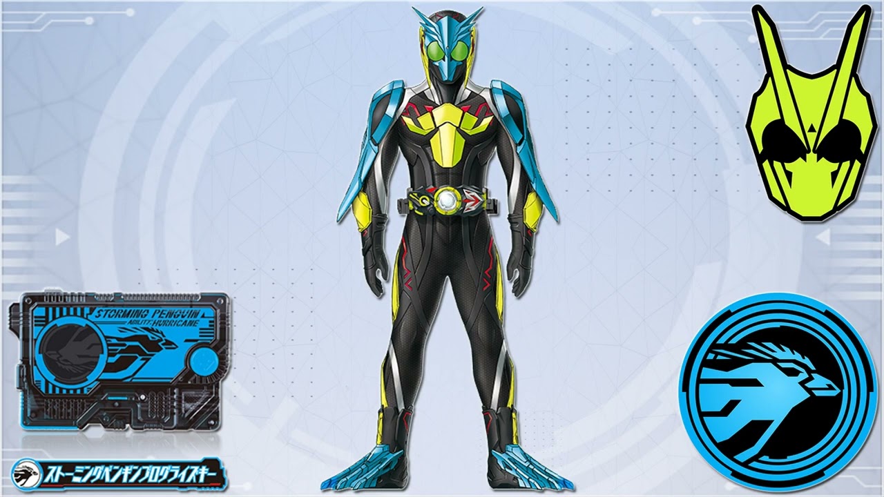 Kamen Rider Zero-One (Storming Penguin Progrisekey) Henshin - YouTube