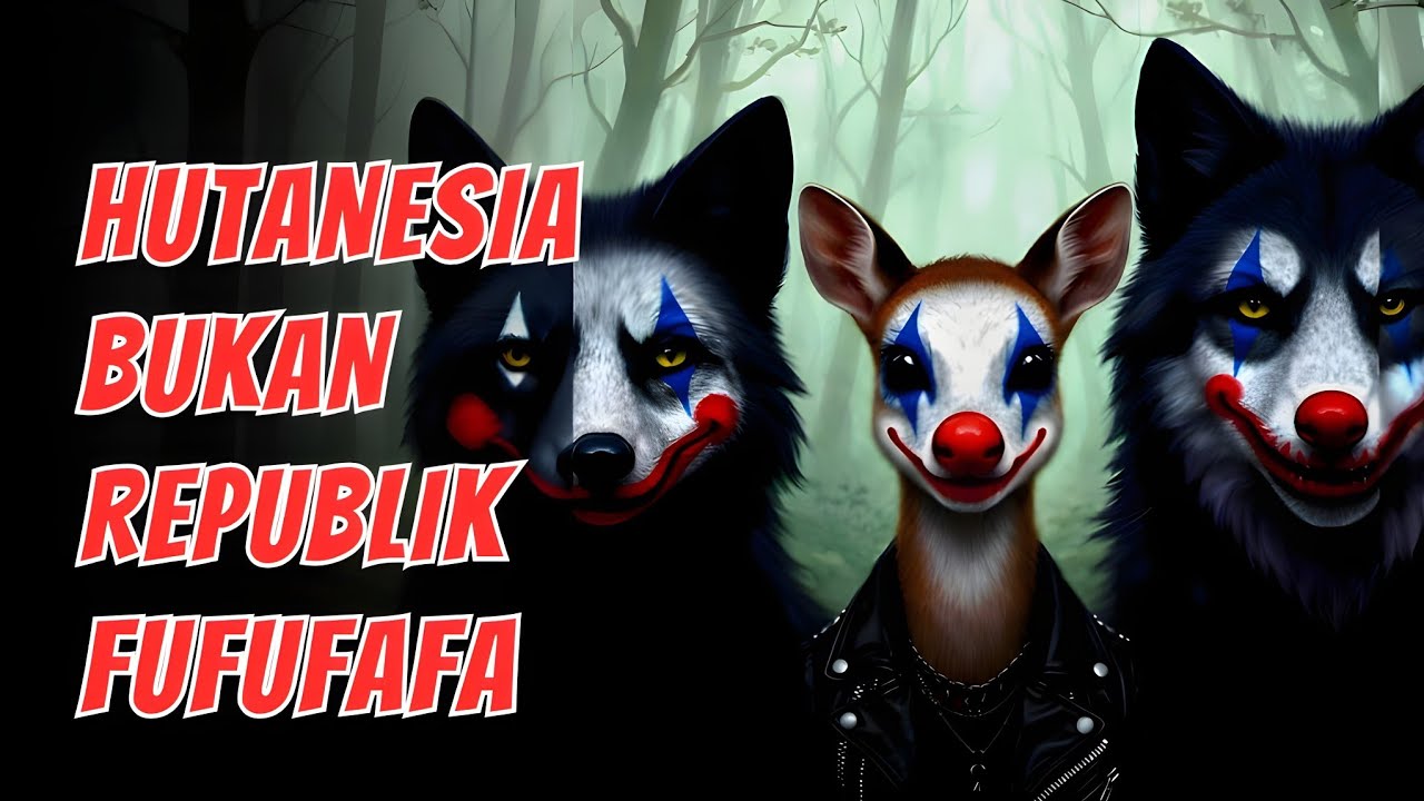 Hutanesia Bukan Republik Fufufafa | AI Musik Novel Kabut Hitam Hutanesia