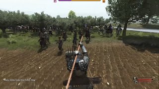 Odrysa village battle in my current second campaign in Mount &amp; Blade II: Bannerlord