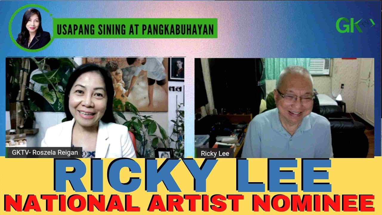 RICKY LEE - NATIONAL ARTIST NOMINEE - YouTube