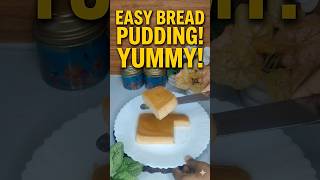 2 Minutes Recipe Bread Pudding | #food #bread #easy #shorts #viral