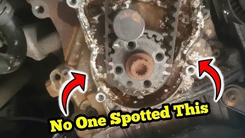 VW 2.0 tdi Timing Belt DIY The Easy Way