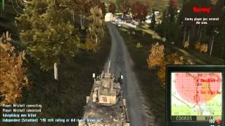 Arma 2 Wasteland tank destroyer action!
