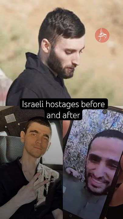 Before and after images of Israeli hostages released from captivity by #hamas