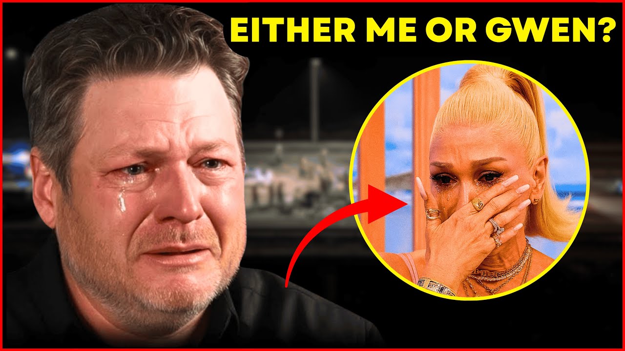 Blake Shelton's Heartbreak DEMAND: NBC Must Choose Me OR GWEN- Secret Chat LEAKED