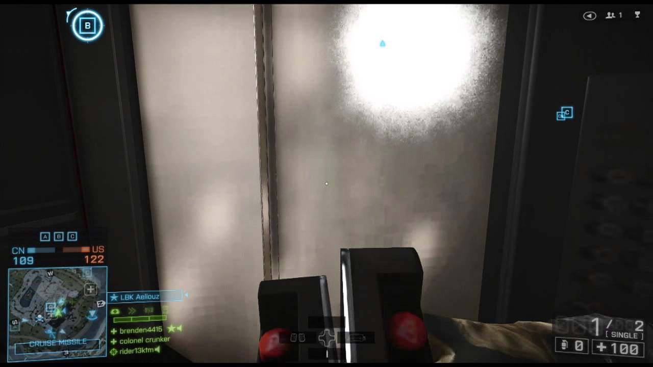 BF4 - Elevator Surprise - Funny Defib Kill