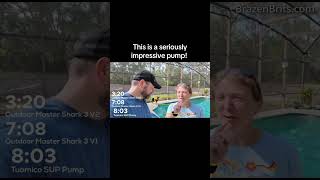 Fastest pump ever? #outdoormaster